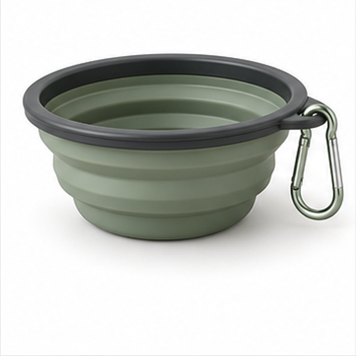 Collapsible Travel Bowl on a white background