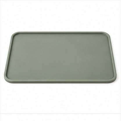 Raised Edge Feeding Mat on a white background