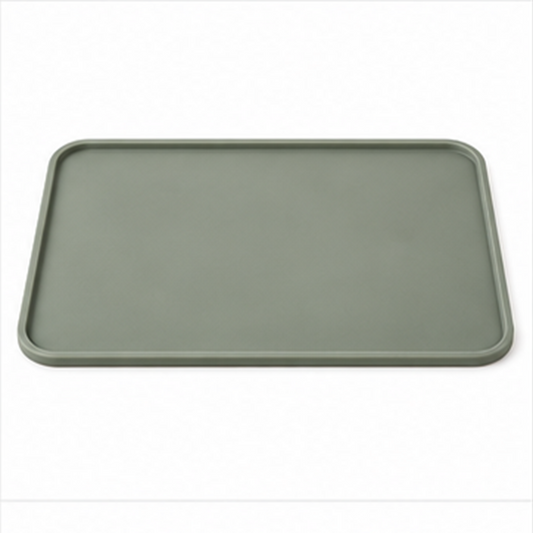 Raised Edge Feeding Mat on a white background